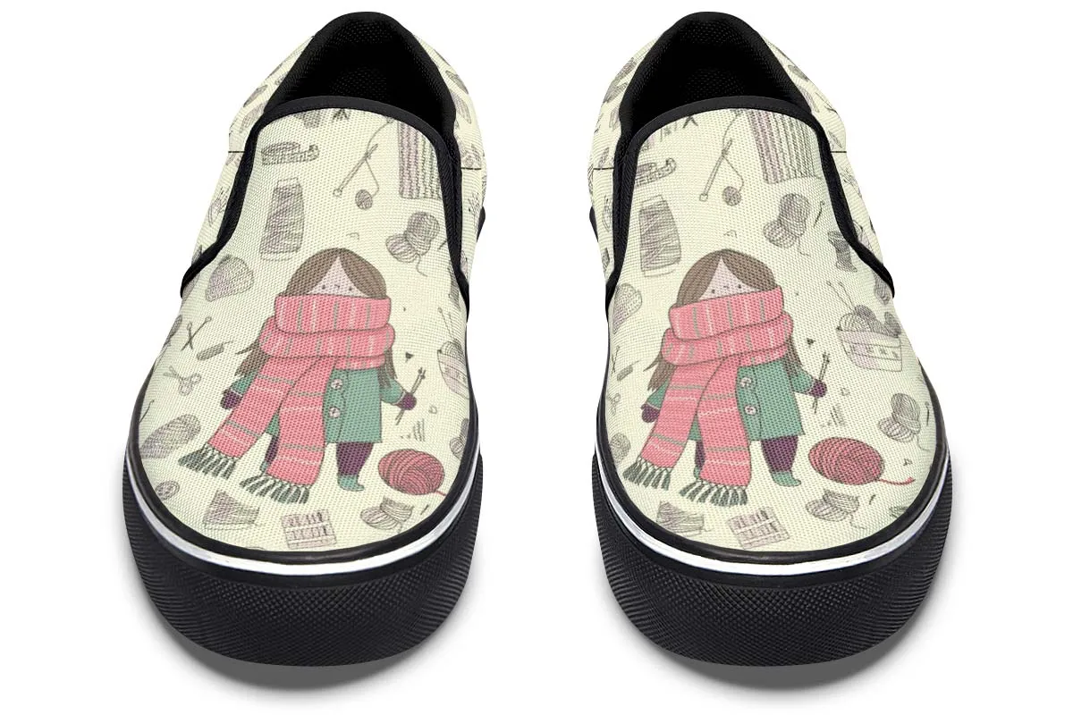 Knitter Slip-On Shoes