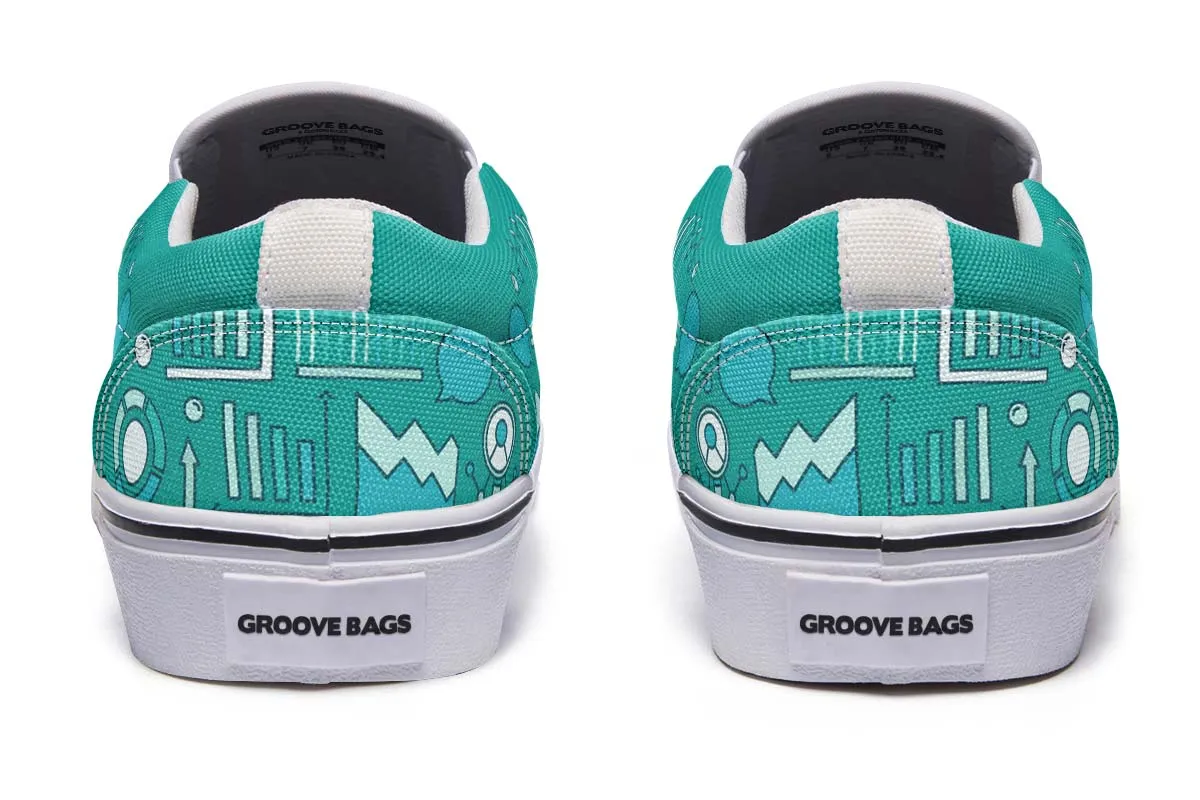 Statistics Slip-On Shoes