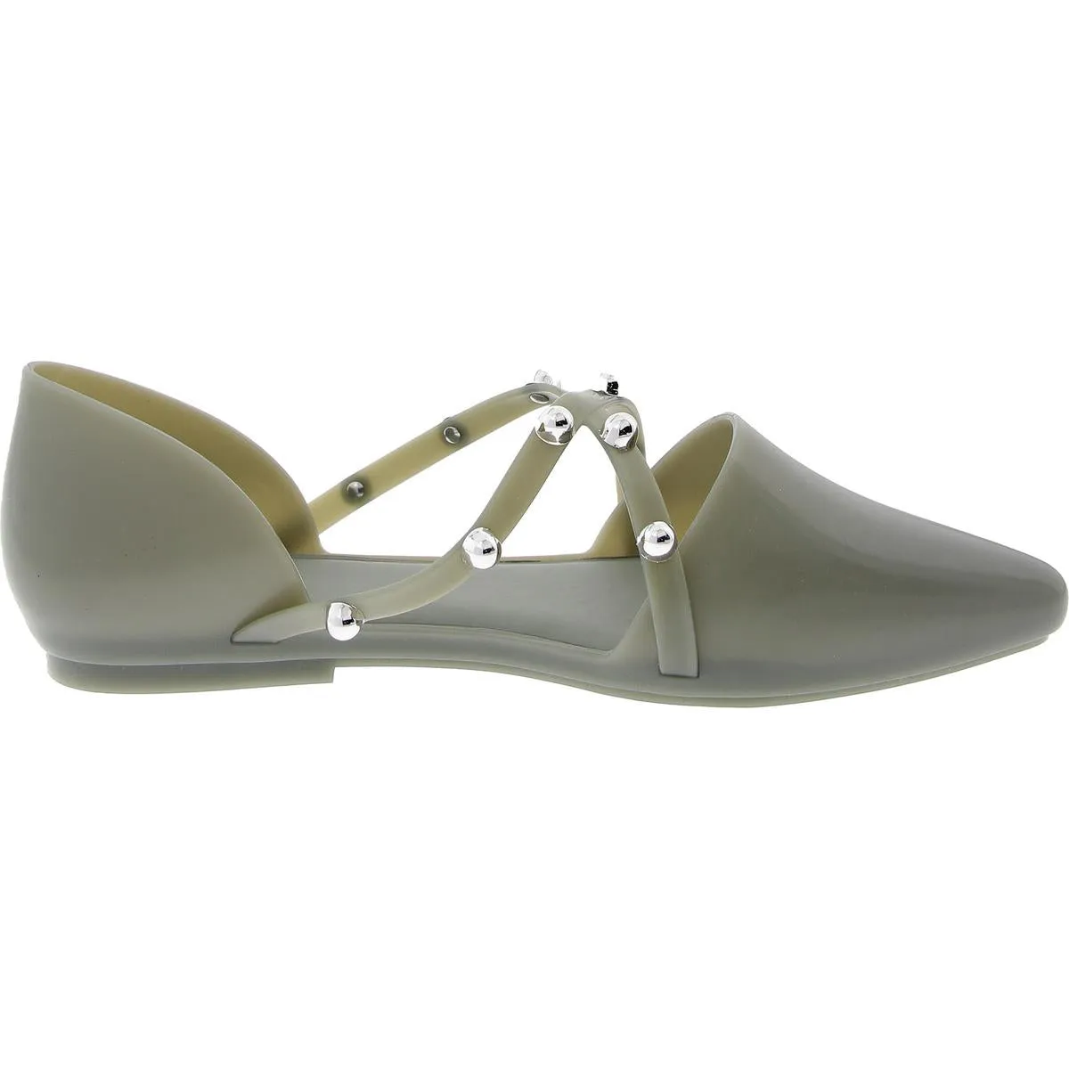 Womens Embellished Manmade Flat Shoes